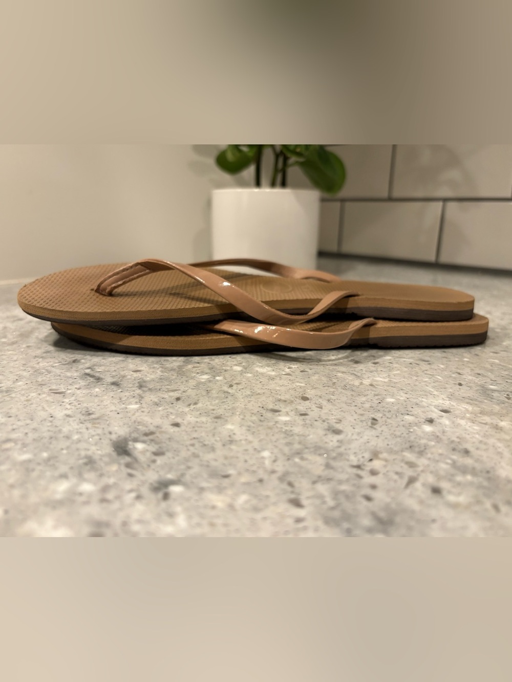 Havaianas Women's Flip Flops in Tan - Picture 5 of 8